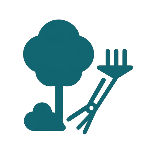 Brush removal service icon